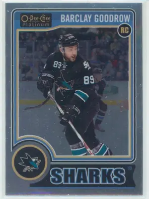 2014-15 O-PEE-CHEE PLATINUM - BARCLAY GOODROW #172 ROOKIE