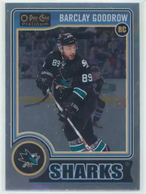 2014-15 O-PEE-CHEE PLATINUM - BARCLAY GOODROW #172 ROOKIE