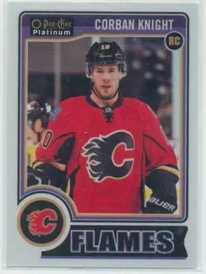 2014-15 O-PEE-CHEE PLATINUM - CORBAN KNIGHT #175 WHITE ICE 74/199