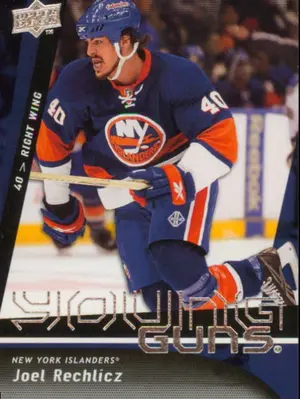 2009-10 UPPER DECK - JOEL RECHLICZ #244 YOUNG GUNS