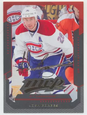 2012-13 UPPER DECK - JOSH GORGES #23 MVP