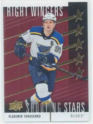 2019-20 UPPER DECK - VLADIMIR TARASENKO #SSR-2 SHOOTING STARS RED