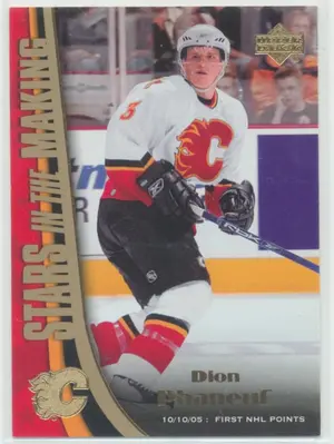 2005-06 UPPER DECK - DION PHANEUF #SM8 STARS IN THE MAKING