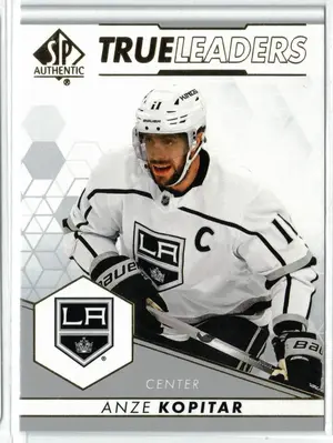 2022-23 SP Authentic True Leaders Anze Kopitar