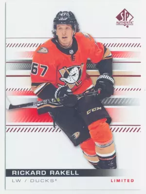 2019-20 SP AUTHENTIC - RICKARD RAKELL #99 LIMITED RED