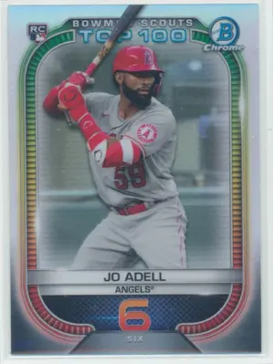 2021 Bowman - Jo Adell #BTP-6 Bowman Scouts Top 100