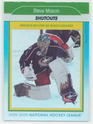 2009-10 O-PEE-CHEE - STEVE MASON #SL13 STAT LEADERS