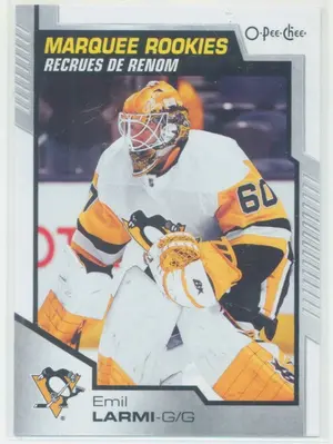 2020-21 O-PEE-CHEE - EMIL LARMI #647 MARQUEE ROOKIES