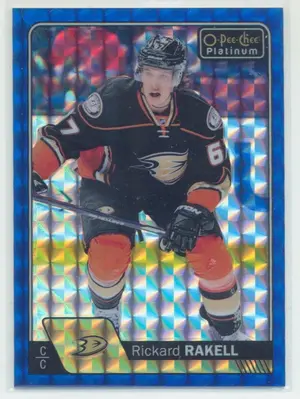 2016-17 O-PEE-CHEE PLATINUM - RICKARD RAKELL #47 ROYAL BLUE CUBES 76/99