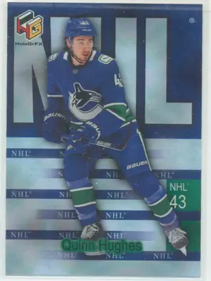 2020-21 UPPER DECK EXTENDED - QUINN HUGHES #NHL-10 HOLOGR-FX NHL