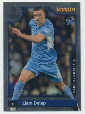 2021-22 Topps Merlin Collection Chrome UCL - Liam Delap #105 Rookie