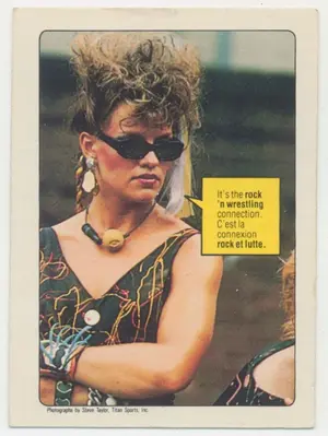 1985 O-Pee-Chee WWF - Wendi Richter #64 "The Superstars Speak" RC⚠️