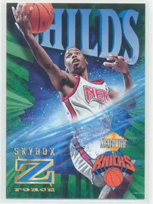 1996-97 Skybox Z Force - Chris Childs #56 Z-Cling