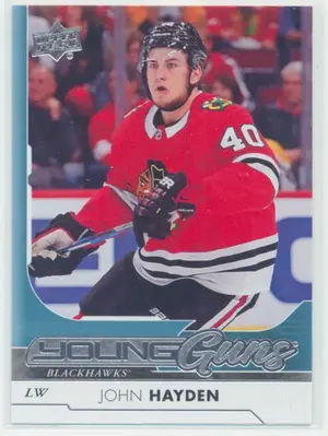 2017-18 UPPER DECK - JOHN HAYDEN #211 YOUNG GUNS