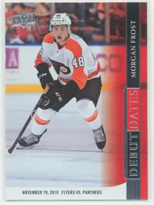 2020-21 UPPER DECK - MORGAN FROST #DD-18 DEBUT DATES