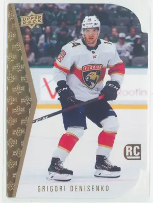 2021-22 UPPER DECK - GRIGORI DENISENKO #RDT-17 ROOKIE TRIBUTE DIE CUT