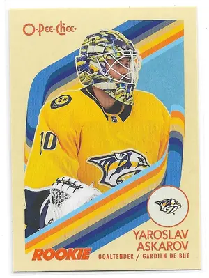 2023-24 O-Pee-Chee Retro #541 Yaroslav Askarov RC