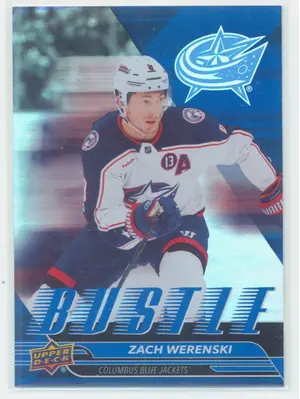 2025-26 UPPER DECK - ZACH WERENSKI #B-13 BUSTLE