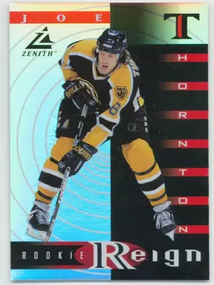 1997-98 ZENITH - JOE THORNTON #2 ROOKIE REIGN