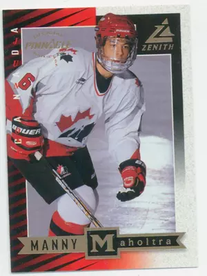 1997-98 ZENITH - MANNY MAHOLTRA #96 ROOKIE