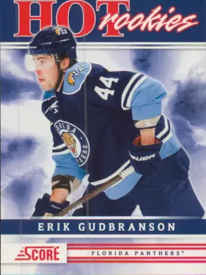 2011-12 SCORE - ERIK GUDBRANSON #564 ROOKIE SP!