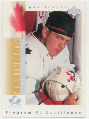 1996-97 UPPER DECK - PATRICK DESROCHERS #371 PROGRAM OF EXCELLENCE RC
