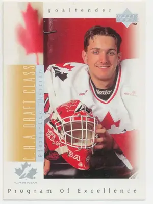 1996-97 UPPER DECK - PIERRE-LUC THERRIEN #372 PROGRAM OF EXCELLENCE RC