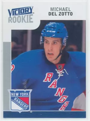2009-10 VICTORY - MICHAEL DEL ZOTTO #320 ROOKIE