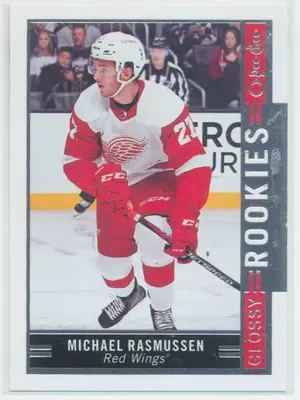 2018-19 UPPER DECK - MICHAEL RASMUSSEN #R-9 O-PEE-CHEE GLOSSY ROOKIES