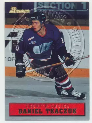 1998-99 BOWMAN - DANIEL TKACZUK #SC3 SCOUT'S CHOICE⚠️