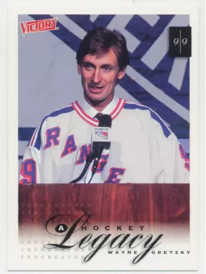 1999-00 VICTORY - WAYNE GRETZKY #422 A HOCKEY LEGACY