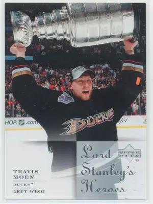 2007-08 UPPER DECK - TRAVIS MOEN #LSH7 LORD STANLEY'S HEROES