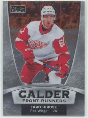 2019-20 O-PEE-CHEE PLATINUM - TARO HIROSE #CF-4 CALDER FRONT-RUNNERS
