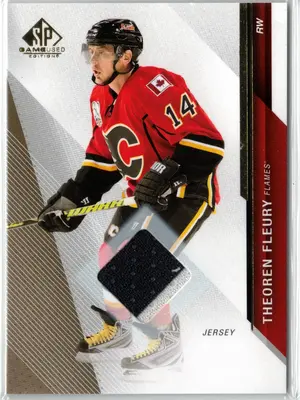 2014-15 SPGU Theoren Fleury Jersey Calgary Flames