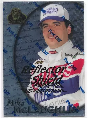 1999 Press Pass Premium Reflectors #49 Mike McLaughlin (0324/1975)