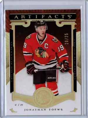 2015-16 UD Artifacts Gold Spectrum Jonathan Toews 20/25