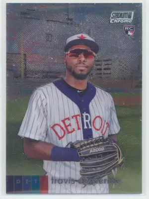 2020 Topps Stadium Club Chrome - Travis Demeritte #126 RC