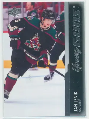 2021-22 UPPER DECK - JAN JENIK #463 YOUNG GUNS
