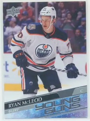 2020-21 UPPER DECK - RYAN McLEOD #232 YOUNG GUNS