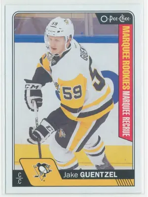 2016-17 O-PEE-CHEE - JAKE GUENTZEL #675 MARQUEE ROOKIES