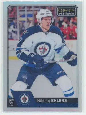 2016-17 O-PEE-CHEE PLATINUM - NIKOLAJ EHLERS #120 RAINBOW