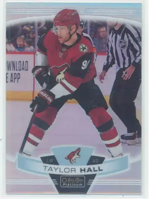 2019-20 O-PEE-CHEE PLATINUM - TAYLOR HALL #14 RAINBOW