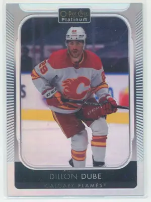 2021-22 O-PEE-CHEE PLATINUM - DILLON DUBE #105 RAINBOW