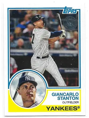 2018 Topps Update 1983 Topps #83-28 Giancarlo Stanton
