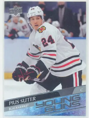 2020-21 UPPER DECK - PIUS SUTER #484 YOUNG GUNS
