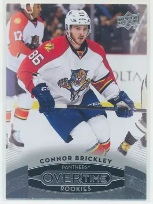 2015-16 OVERTIME - CONNOR BRICKLEY #175 ROOKIES