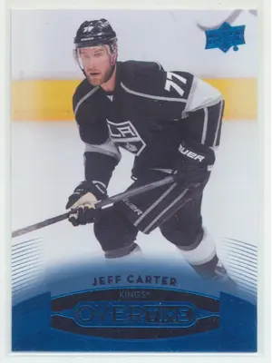 2015-16 OVERTIME - JEFF CARTER #145 BLUE FOIL