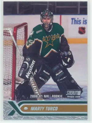 2000-01 STADIUM CLUB - MARTY TURCO #259 ROOKIE