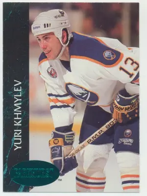 1992-93 PARKHURST - YURI KHMYLEV #255 EMERALD ICE