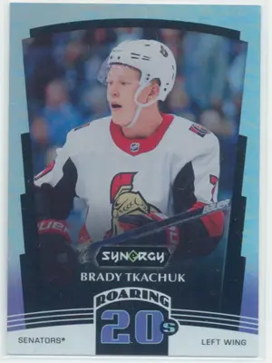 2020-21 SYNERGY - BRADY TKACHUK #R-14 ROARING 20s